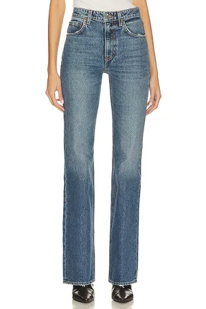 REVOLVE GRLFRND Grlfrnd x lindsi lane melanie petite high rise boot cut en color denim-medium talla 25 en - Denim-Medium. Talla 25 (también en 26, 2