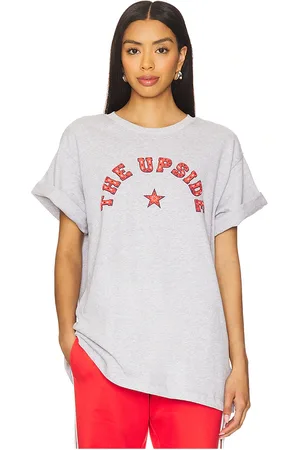 REVOLVE THE UPSIDE The upside camiseta ranchero sammi en color talla L en - Grey. Talla L (también en M, S, XS, XXL, XXS).