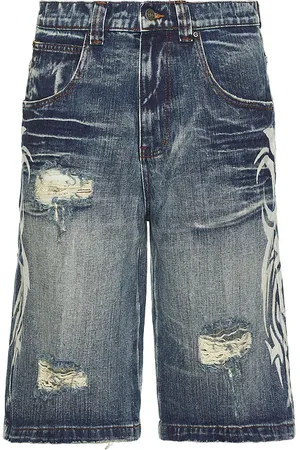 REVOLVE Jaded London Jaded london blade colossus jorts en color azul talla 28 en - Blue. Talla 28 (también en 30, 32, 34, 36).