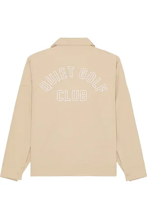 REVOLVE Quiet Golf Quiet golf qgc work jacket en color beige talla L en - Beige. Talla L (también en M, S, XL/1X, XXL/2X).