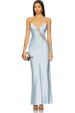 REVOLVE LIONESS Lioness vestido about a girl en color bebe azul talla L en - Baby Blue. Talla L (también en M, S, XL, XS).