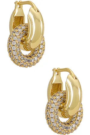 REVOLVE Luv AJ Luv aj pendiente en color oro metálico talla all en - Metallic Gold. Talla all.
