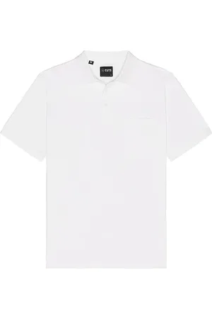 REVOLVE Cuts Cuts interlock polo en color talla L en - White. Talla L (también en M, S, XL/1X).