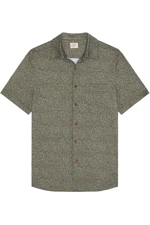 REVOLVE Faherty Faherty camisa manga corta hermosa en color verde talla L en - Green. Talla L (también en M, S, XL/1X).