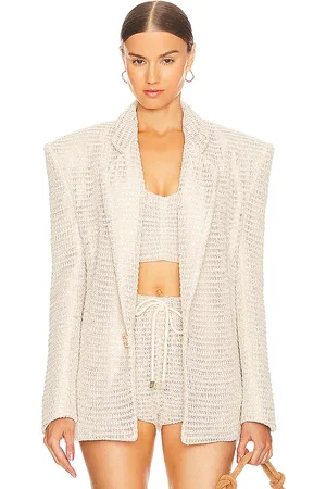 REVOLVE Bronx and Banco Bronx and banco desert blazer en color talla L en - Cream. Talla L (también en XL).