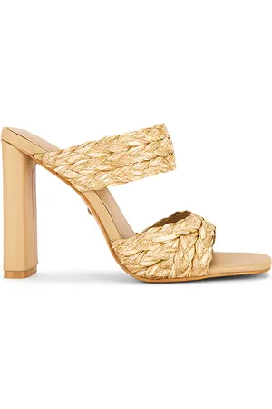 REVOLVE RAYE Raye sandalia con tacón nantez en color bronce talla 10 en - Tan. Talla 10 (también en 5, 6, 7, 8, 9).