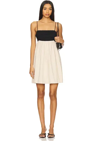 REVOLVE Elodie the Label Elodie the label vestido de lino percy en color neutral talla L en - Neutral. Talla L (también en XL).