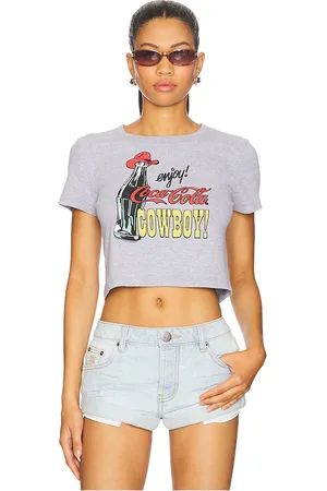 REVOLVE Junk Food Junk food camiseta tirantes baby enjoy coke cowboy en color gris talla L en - Grey. Talla L (también en M, S, XL, XS).