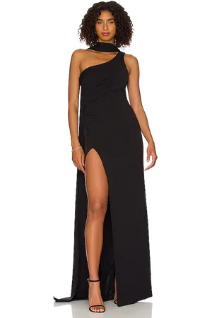 REVOLVE Katie May Katie may vestido largo amina en color talla L en - Black. Talla L (también en S, XS).