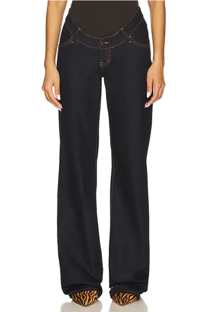 REVOLVE LIONESS Lioness cocoon jean en color azul talla L en - Blue. Talla L (también en M, S, XS).