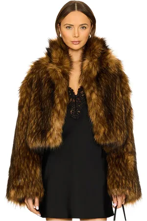 REVOLVE Adrienne Landau Adrienne landau chaqueta teddy bomber en color marrón talla L en - Brown. Talla L (también en S).