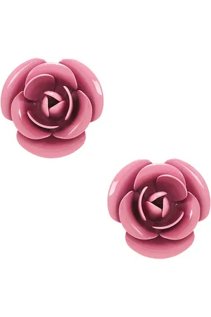 REVOLVE Rowen Rose Rowen rose pendientes de rosa oversized en color talla all en - Pink. Talla all.