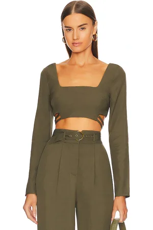 REVOLVE House of Harlow 1960 House of harlow 1960 x mailey top en color talla S en - Olive. Talla S (también en XS).