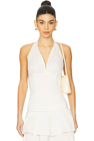 REVOLVE WeWoreWhat Weworewhat top sin mangas top en color talla L en - . Talla L (también en M, S, XS).