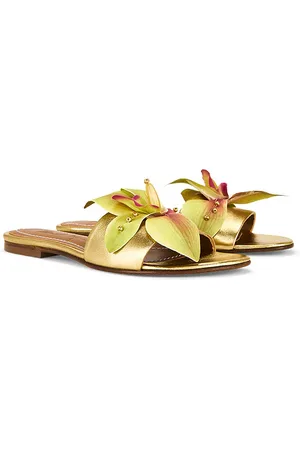 REVOLVE Alameda Turquesa Alameda turquesa sandalia martha en color oro metálico talla 36 en - Metallic Gold. Talla 36 (también en 37, 38, 39, 40).