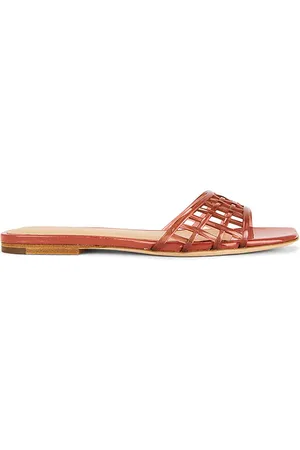 REVOLVE Veronica Beard Veronica beard sandalia jelly en color caqui maris en color naranja talla 10 en - Orange. Talla 10 (también en 5, 5.5, 6.5, 7