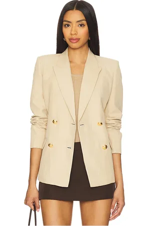 REVOLVE NILI LOTAN Nili lotan chaqueta veda en color beige talla 2 en - Beige. Talla 2 (también en 4, 6).