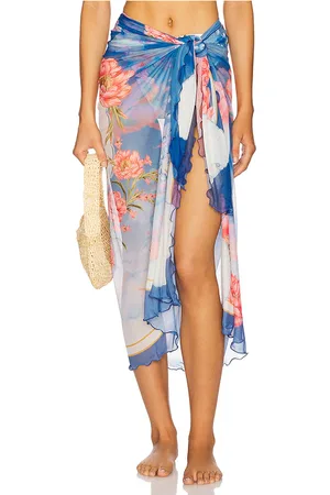 REVOLVE Agua Bendita Agua bendita pareo marine en color azul talla all en - Blue. Talla all.