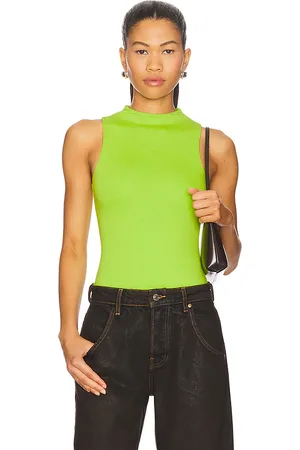 REVOLVE AFRM Afrm body cami en color verde talla L en - Green. Talla L (también en M, S, XL, XS, XXL, XXS).