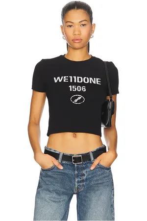 REVOLVE WE11DONE We11done camiseta gráfica en color talla L en - Black. Talla L (también en M, S, XS).
