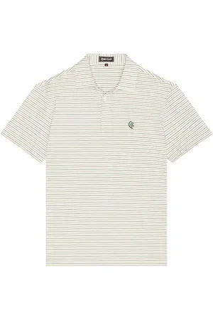 REVOLVE Quiet Golf Quiet golf polo de manga corta teo en color ivory talla L en - Ivory. Talla L (también en M, S, XL/1X, XXL/2X).