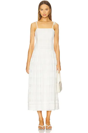 REVOLVE Rag & Bone Rag & bone vestido midi presley en color talla 0 en - White. Talla 0 (también en 00, 10, 12, 2, 4, 6, 8).