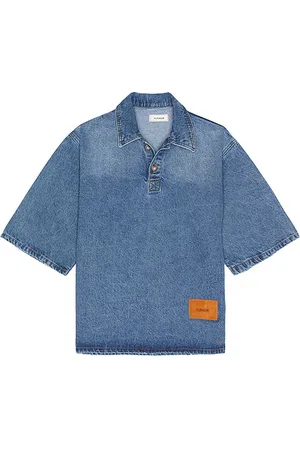 REVOLVE FLANEUR Flaneur camisa en color talla L en - Blue. Talla L (también en M, S).