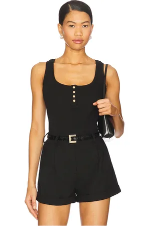REVOLVE ANINE BING Anine bing camiseta tirantes alessia en color talla L en - Black. Talla L (también en M, S, XS).