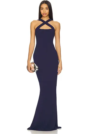 REVOLVE Nookie Nookie vestido largo viva en color talla M en - Navy. Talla M (también en S).