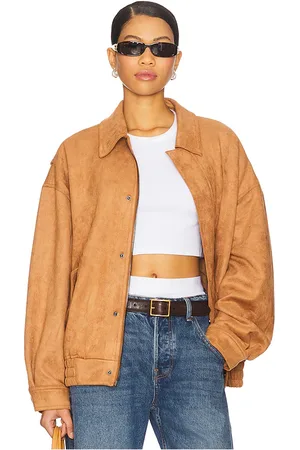 REVOLVE LIONESS Lioness chaqueta kenny en color bronce talla L en - Tan. Talla L (también en M, S, XL, XS, XXL, XXS).