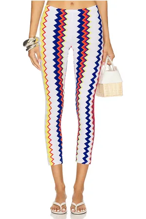 REVOLVE Missoni Missoni legging en color white,red talla 36/0 en Red White Blue & Beige - White,Red. Talla 36/0 (también en 38/2, 40/4, 44/8).