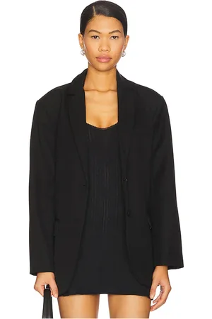 REVOLVE ANINE BING Anine bing chaqueta quinn en color talla L en - Black. Talla L (también en M, S, XS).