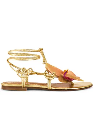 REVOLVE Alameda Turquesa Alameda turquesa sandalia victoria en color oro metálico talla 36 en - Metallic Gold. Talla 36 (también en 37, 38, 39, 41).