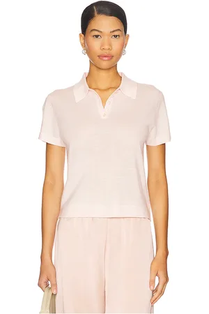 REVOLVE LESET Leset polo james en color rosado talla L en - Pink. Talla L (también en M, S, XL, XS).