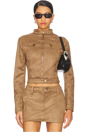REVOLVE LIONESS Lioness chaqueta bella en color marrón talla L en - Brown. Talla L (también en M, S, XL, XS, XXL, XXS, XXXL).