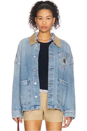 REVOLVE Tommy Jeans Tommy jeans chaqueta relaxed en color azul talla L en - Blue. Talla L (también en M, S).