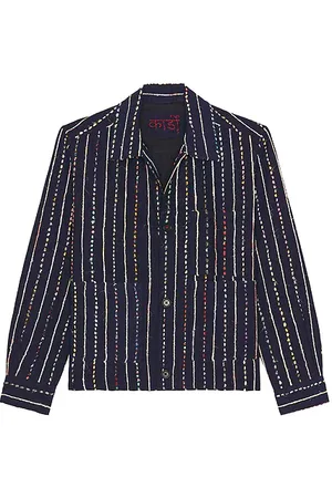 REVOLVE Kardo Kardo camisa bodhi en color azul marino talla L en - Navy. Talla L (también en M, S, XL/1X).
