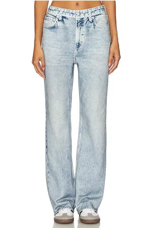 REVOLVE Rag & Bone Rag & bone talle alto, completo, relajado miramar shea en color denim claro talla 27 en - Denim-Light. Talla 27 (también en 31, 33)