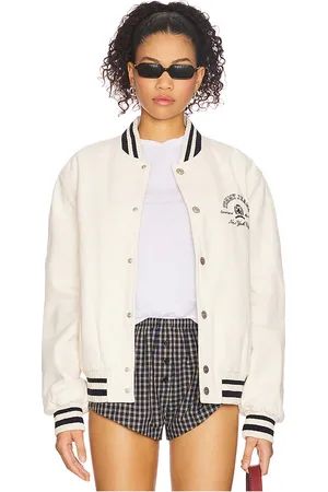 REVOLVE Tommy Jeans Tommy jeans chaqueta varsity en color blanco talla L en - White. Talla L (también en M, S, XL/1X).