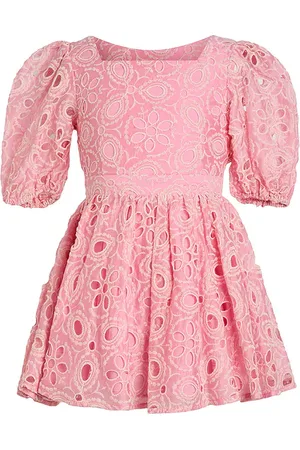 REVOLVE Bardot Junior Bardot junior minivestido margo broderie en color rosado talla 5 en - Pink. Talla 5 (también en 6, 7).