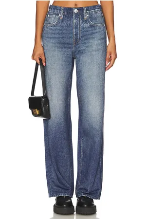 REVOLVE Rag & Bone Rag & bone pierna ancha miramar en color denim-medium talla L en - Denim-Medium. Talla L (también en M, S, XS).