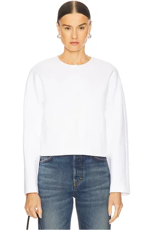 REVOLVE Vince Vince chaqueta sin cuello en color blanco talla L en - White. Talla L (también en M, S, XL, XS, XXS).