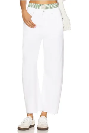 REVOLVE AG Jeans Ag jeans recortado hattie en color blanco talla 26 en - White. Talla 26 (también en 27, 28, 29, 32).