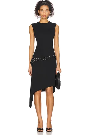 REVOLVE With Jean With jean vestido gabriella en color talla L en - Black. Talla L (también en S, XL, XS).