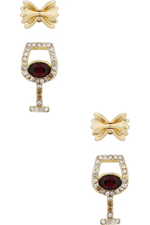 REVOLVE BaubleBar Baublebar set pendientes endless pastabilities en color talla all en - Red. Talla all.