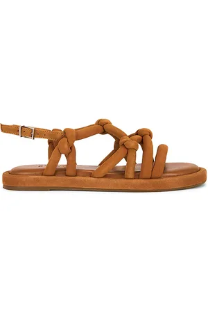 REVOLVE Schutz Schutz zapato plano janet en color marrón talla 10 en - Brown. Talla 10 (también en 5, 5.5, 6, 6.5, 7, 7.5, 8, 8.5, 9, 9.5).