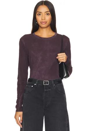 REVOLVE COTTON CITIZEN Cotton citizen camisa estándar en color morado talla S en - Purple. Talla S (también en XS).