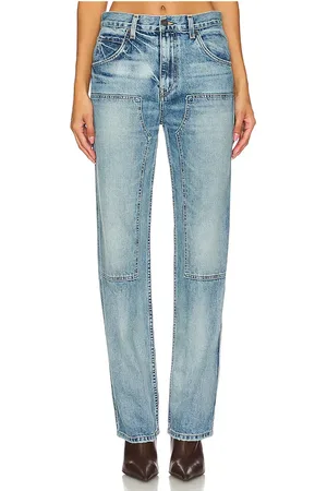 REVOLVE NILI LOTAN Nili lotan welder jean en color denim claro talla 24 en - Denim-Light. Talla 24 (también en 27).