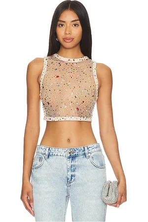 REVOLVE CULTNAKED Cultnaked top corto pops and claps en color talla S en - . Talla S (también en XS).