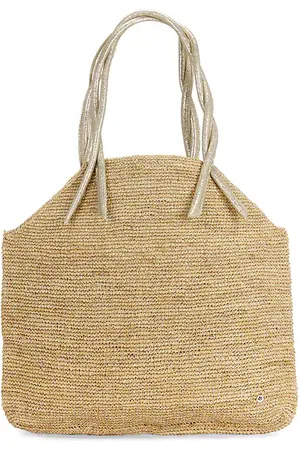 REVOLVE Florabella Florabella bolso tote malaga en color beige talla all en - Beige. Talla all.
